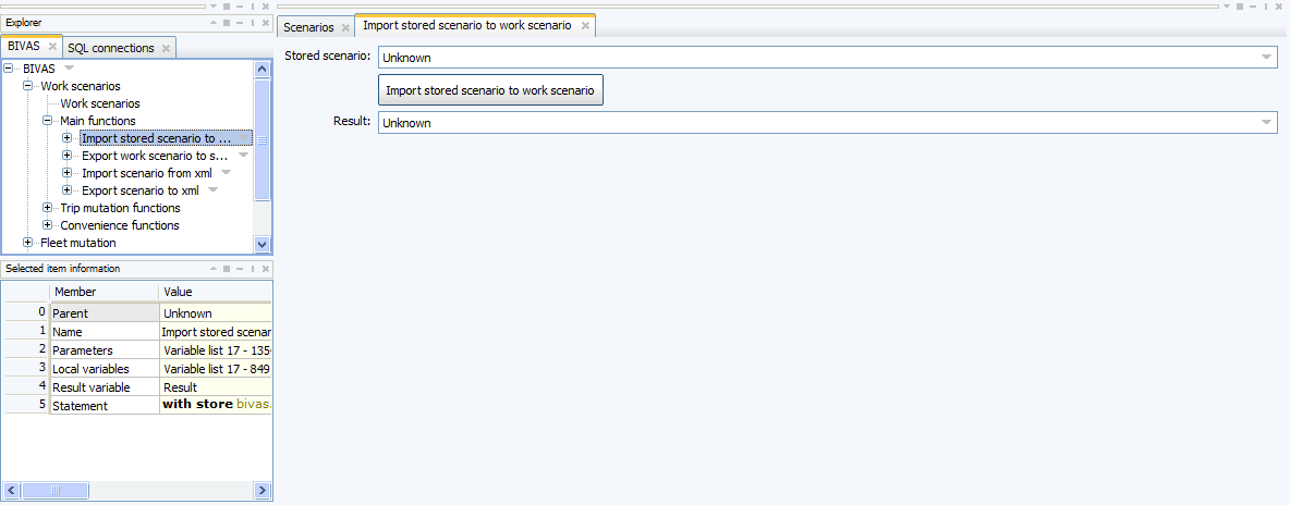 Import stored scenario as work scenario function.png